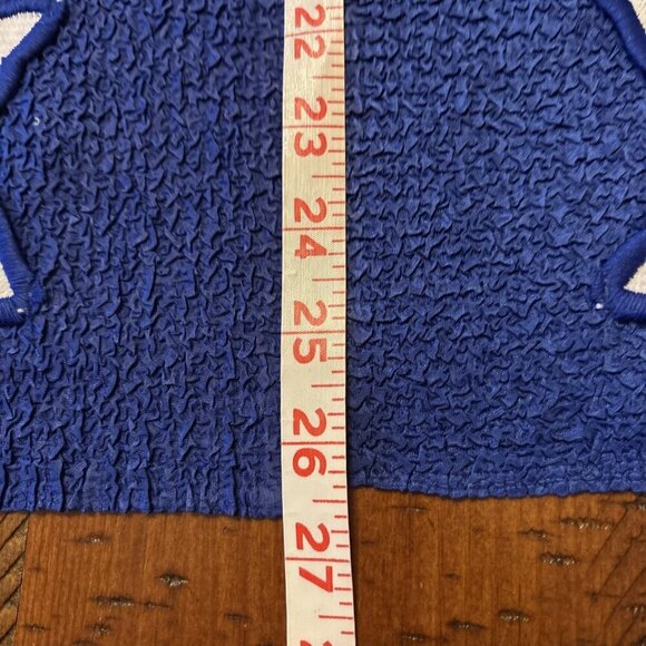 Berek Cobalt Blue & White Blazer Size XL NWT - Picture 7 of 8